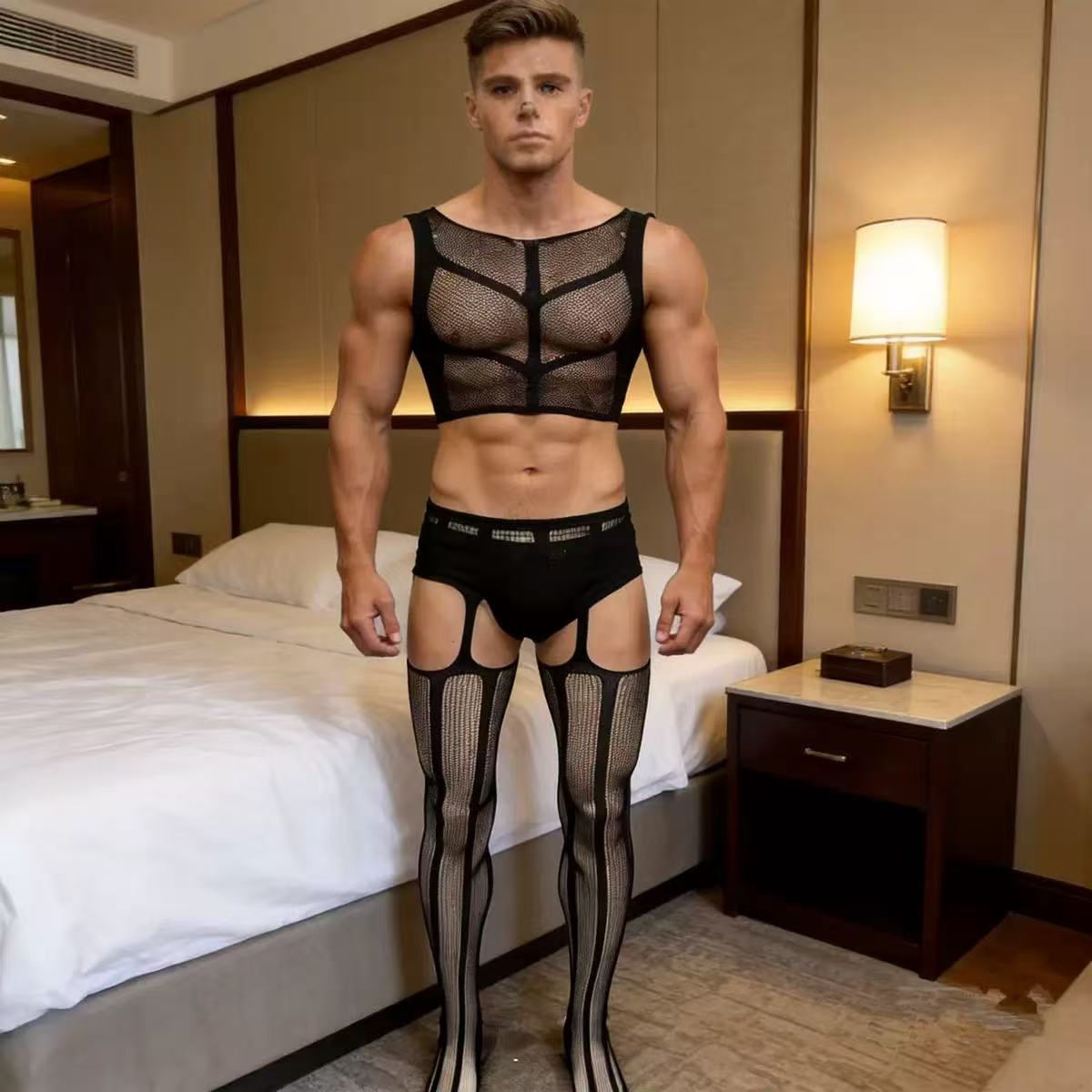 Fishnet Suit